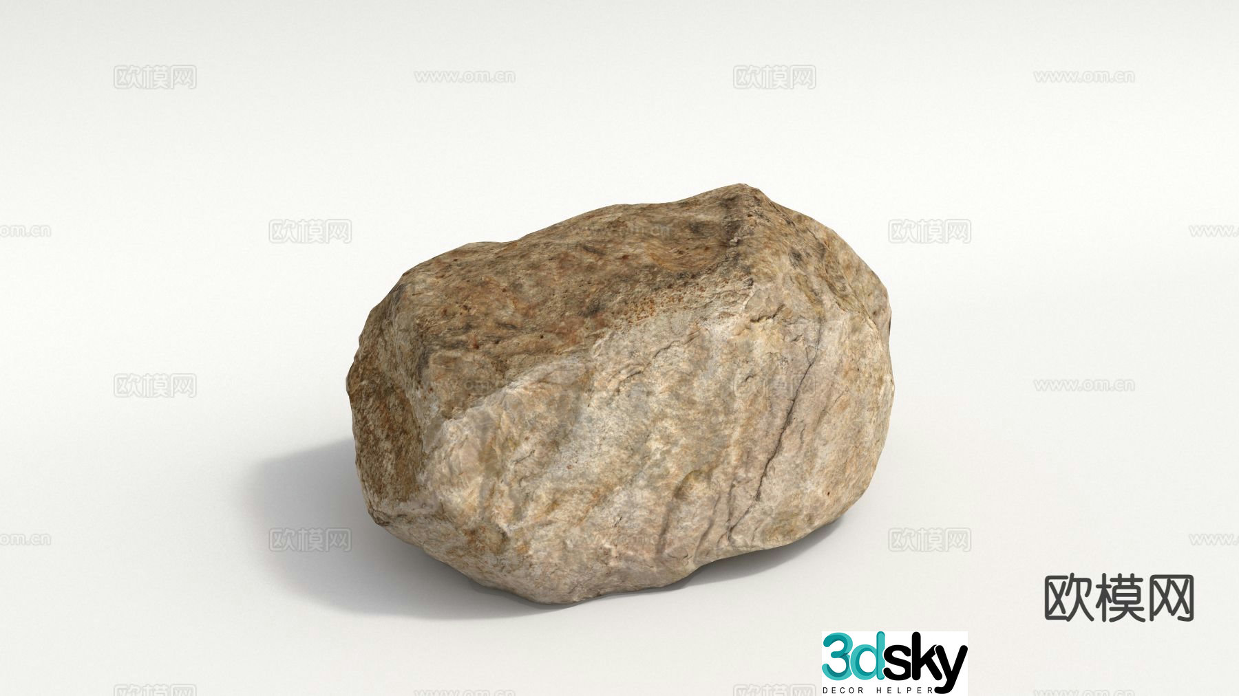 Landscape stone stone 3d model