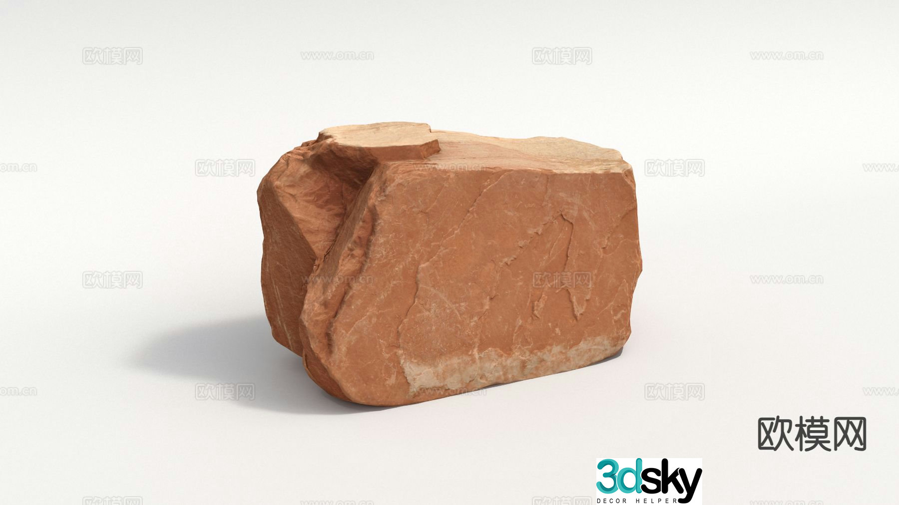 Landscape stone stone 3d model