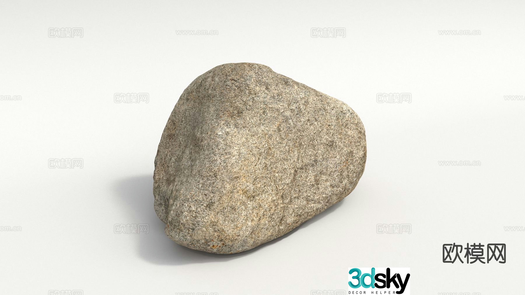 Landscape stone stone 3d model