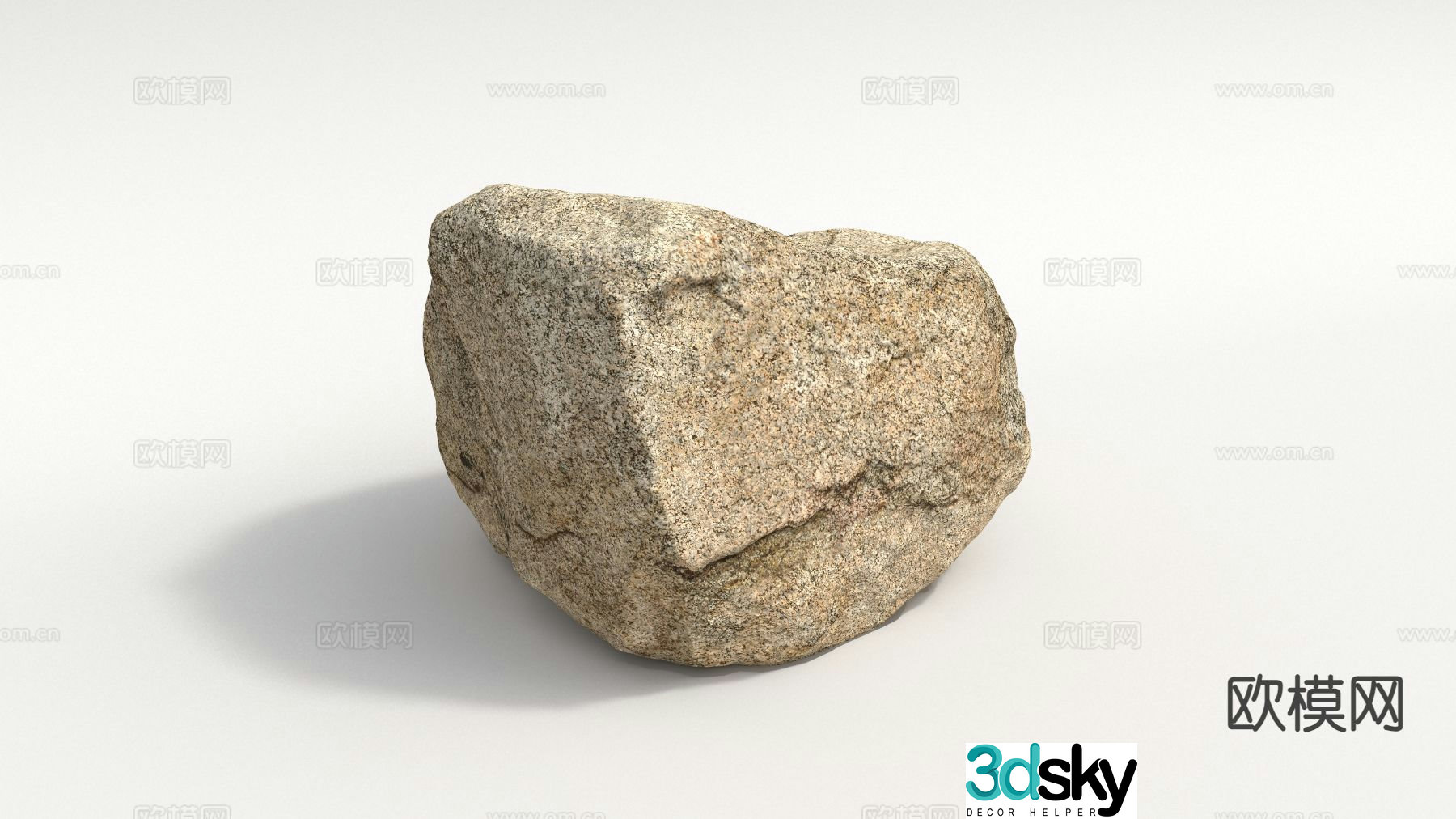 Landscape stone stone 3d model