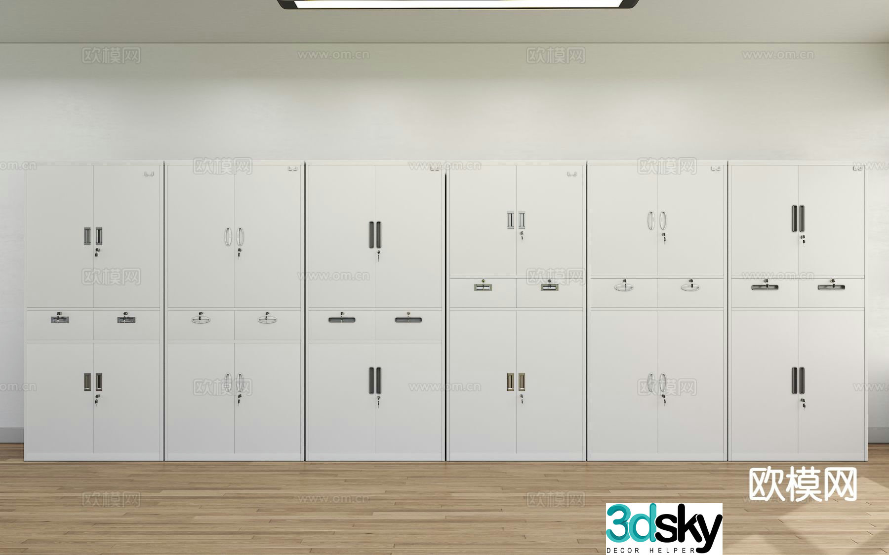 File cabinet steel bookcase password cabinet security cabinet 3d model