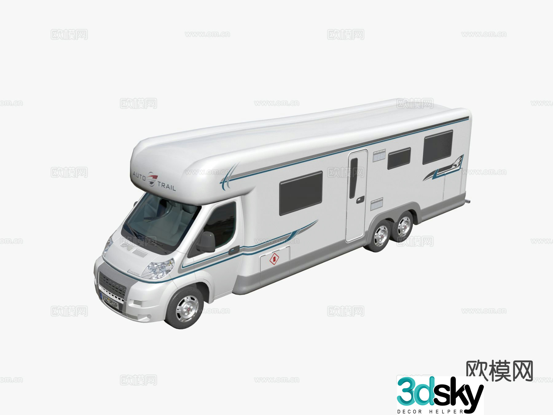 RV car 3d model