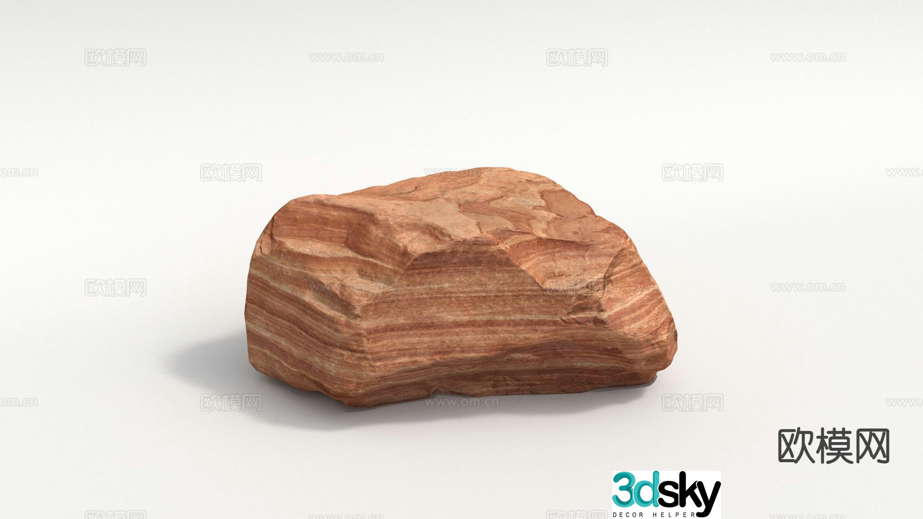 Landscape stone stone 3d model