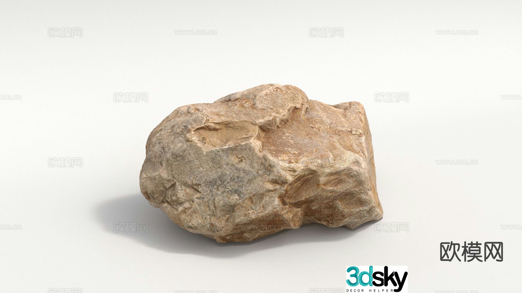 Landscape stone stone 3d model