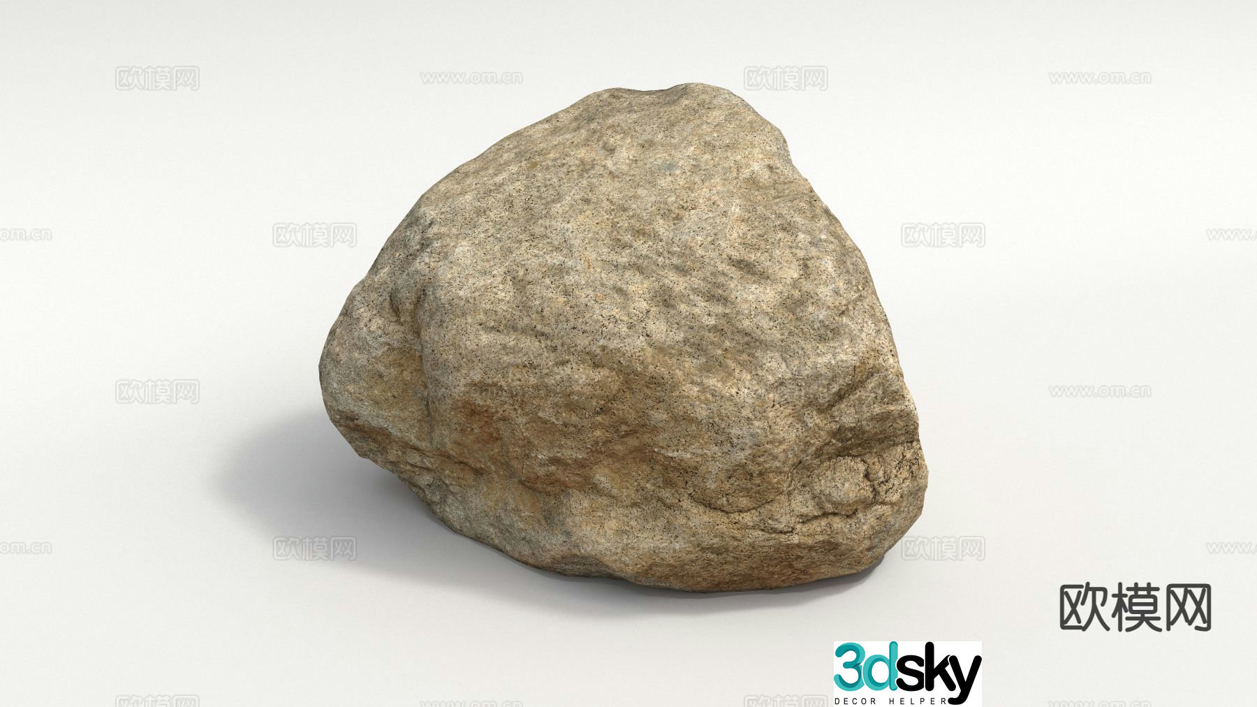 Landscape stone stone 3d model