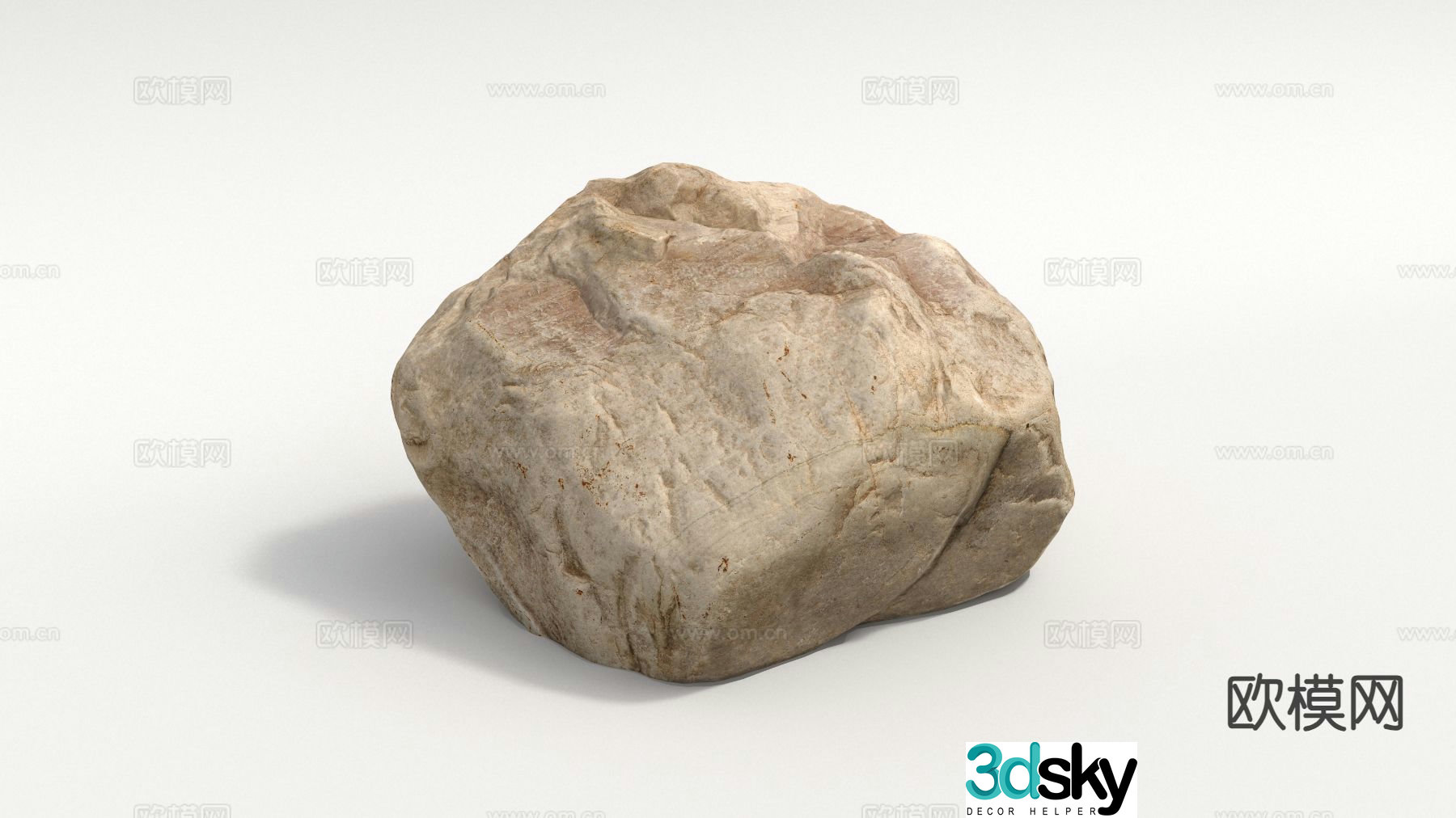 Landscape stone stone 3d model