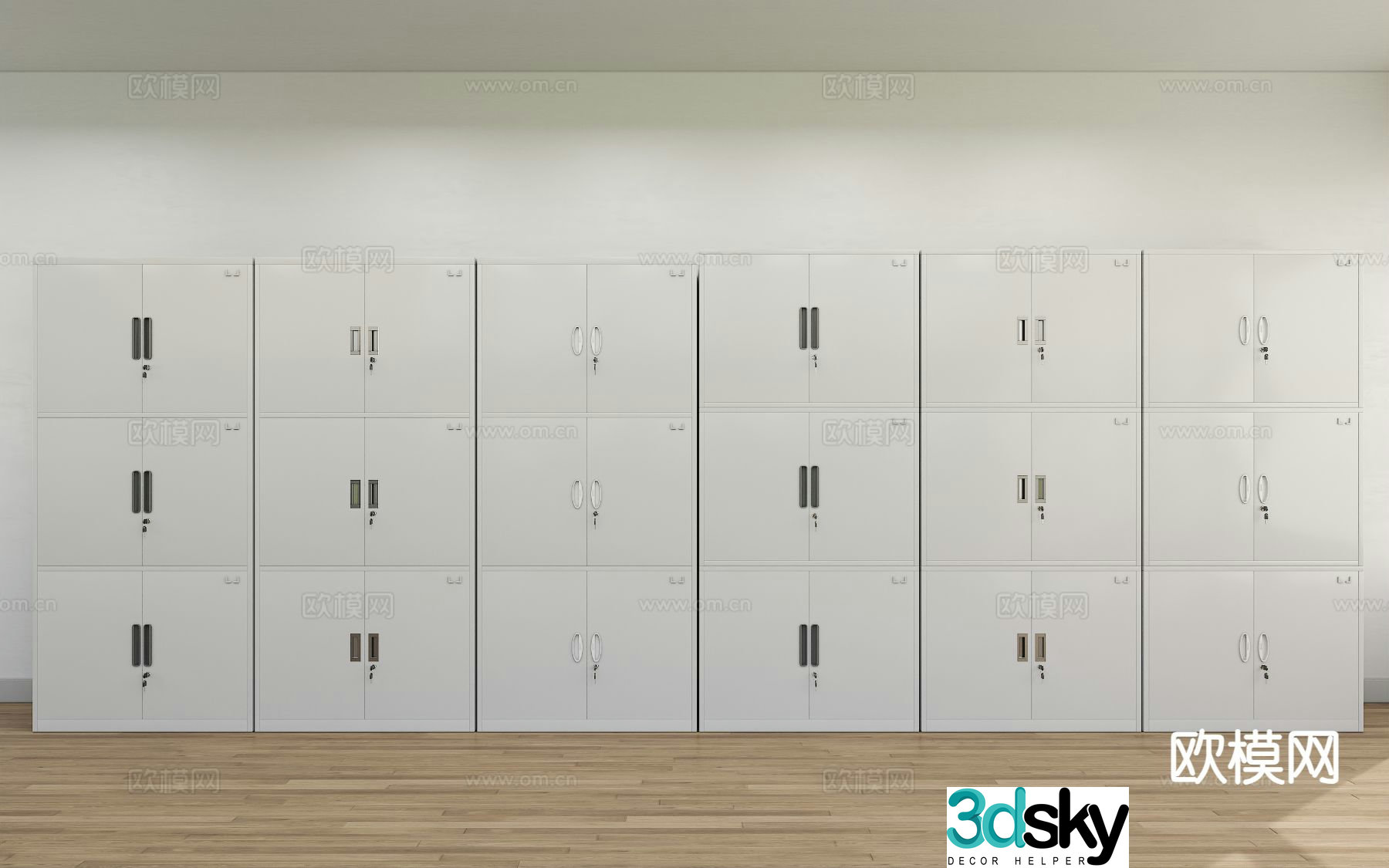 File cabinet steel file cabinet iron cabinet 3d model