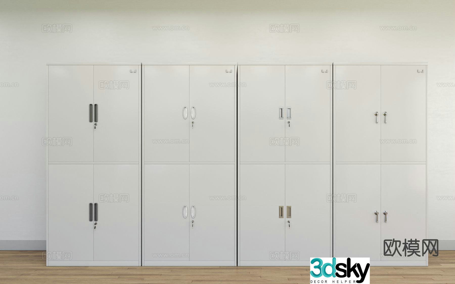 File cabinet steel bookcase password cabinet security cabinet 3d model
