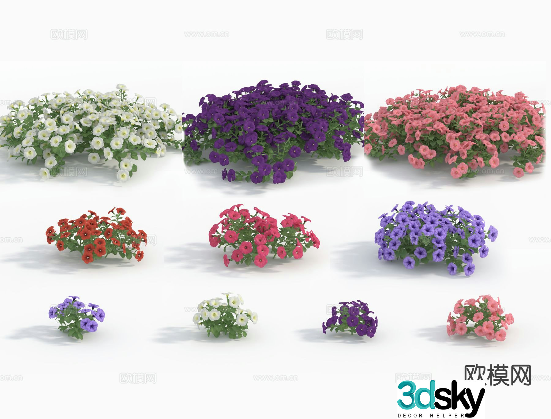 flower flowers 3d model