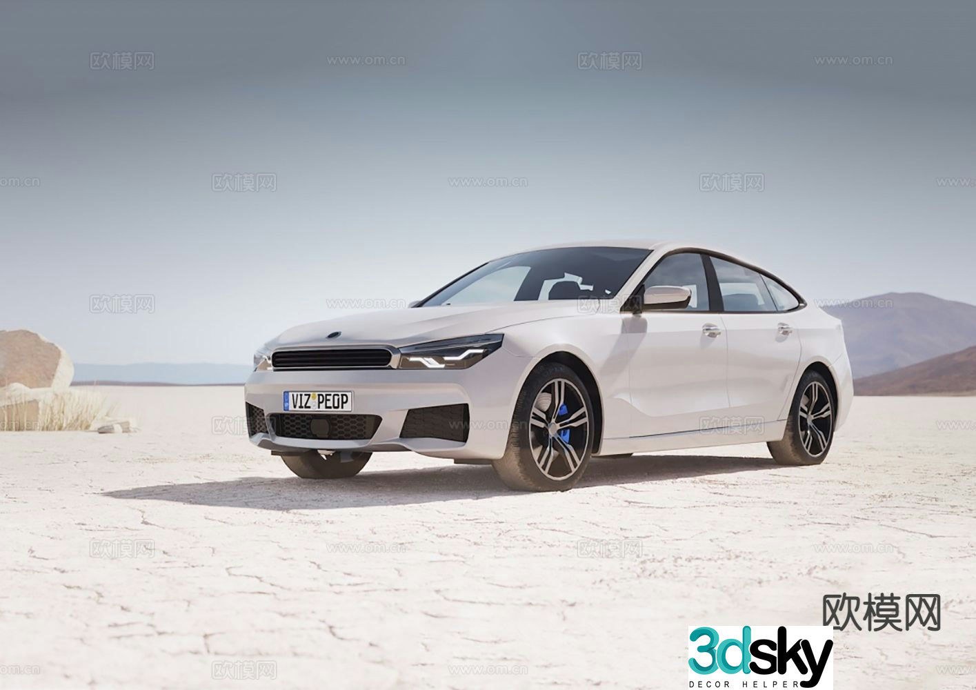 car sedan 3d model