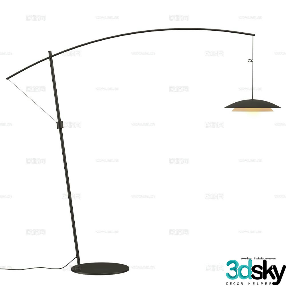LedsC4 floor lamp 3d model