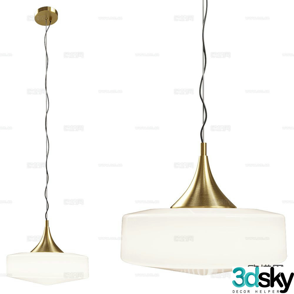 Maxlight chandelier 3d model