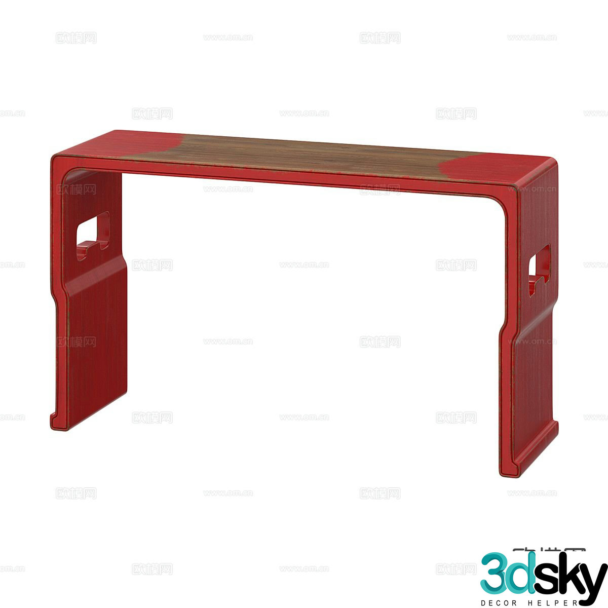New Chinese-style Duanjingdai 3D model