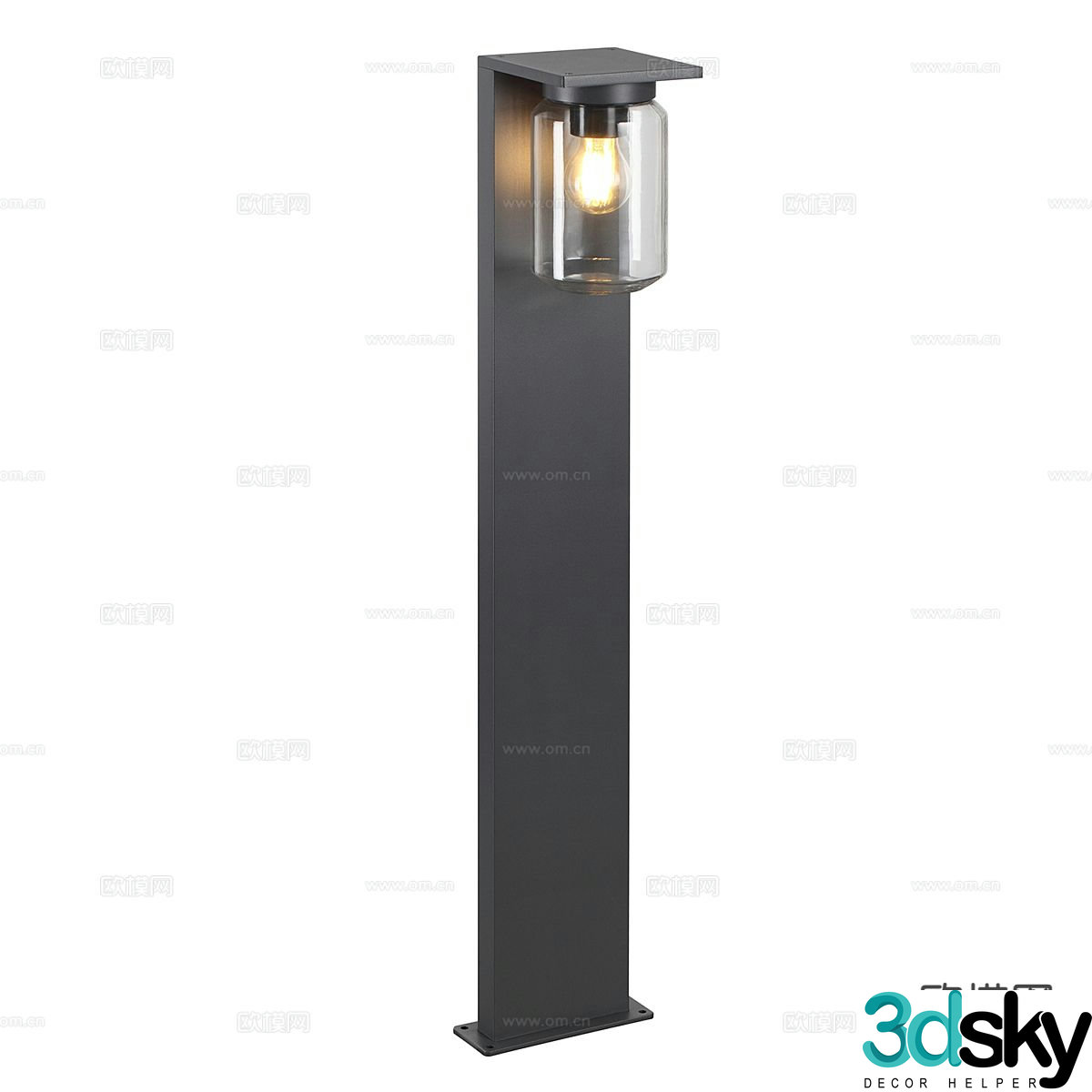 Modern outdoor lamp 3d model