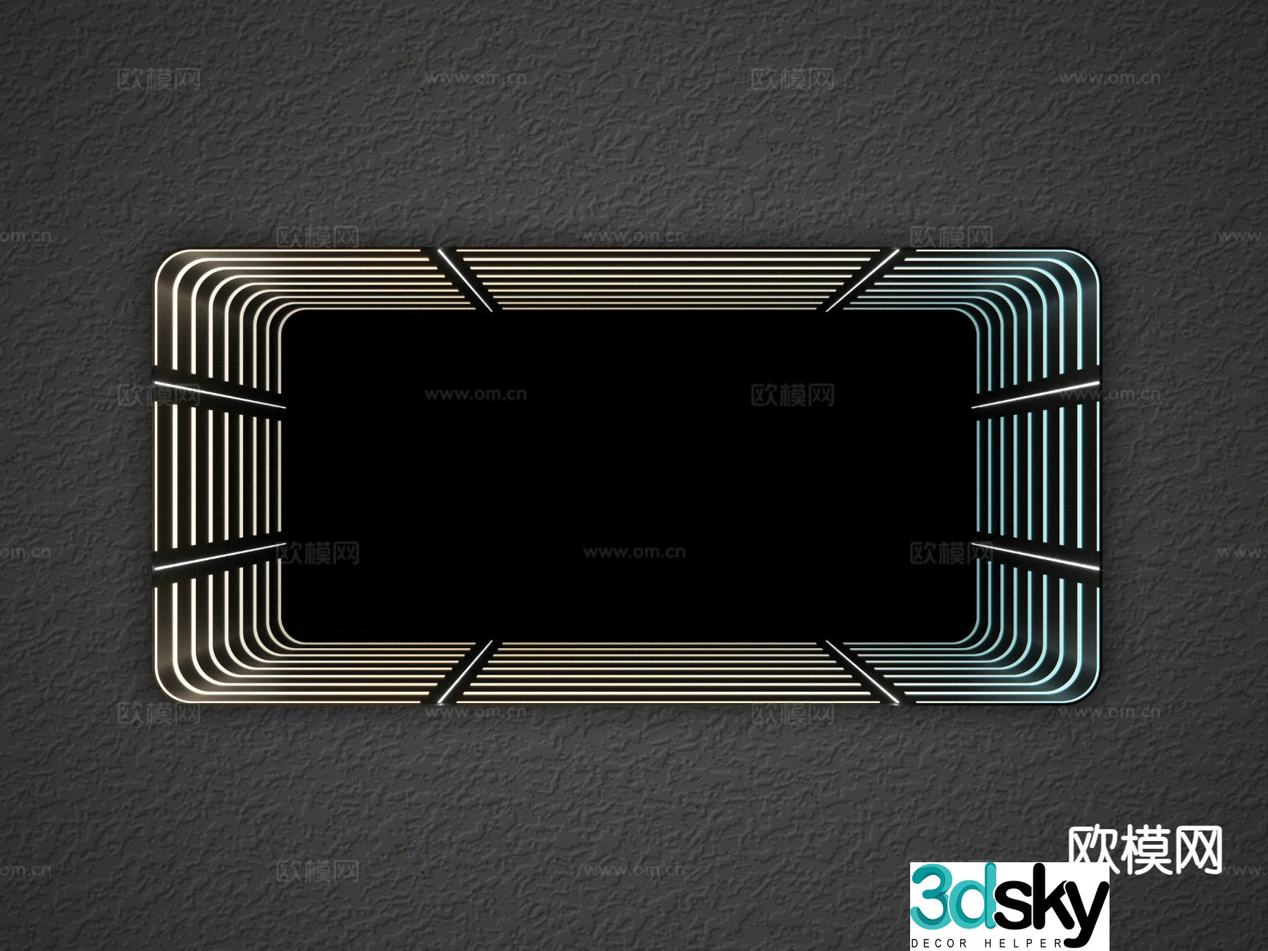 Mirror Abyss Mirror Thousand Layer Mirror 3d model