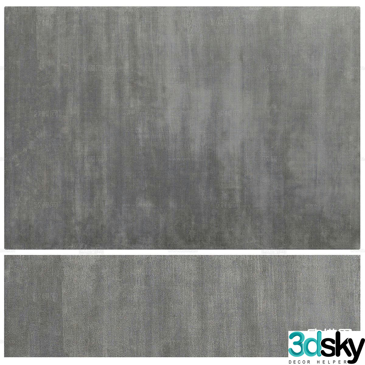Modern carpet 3d model