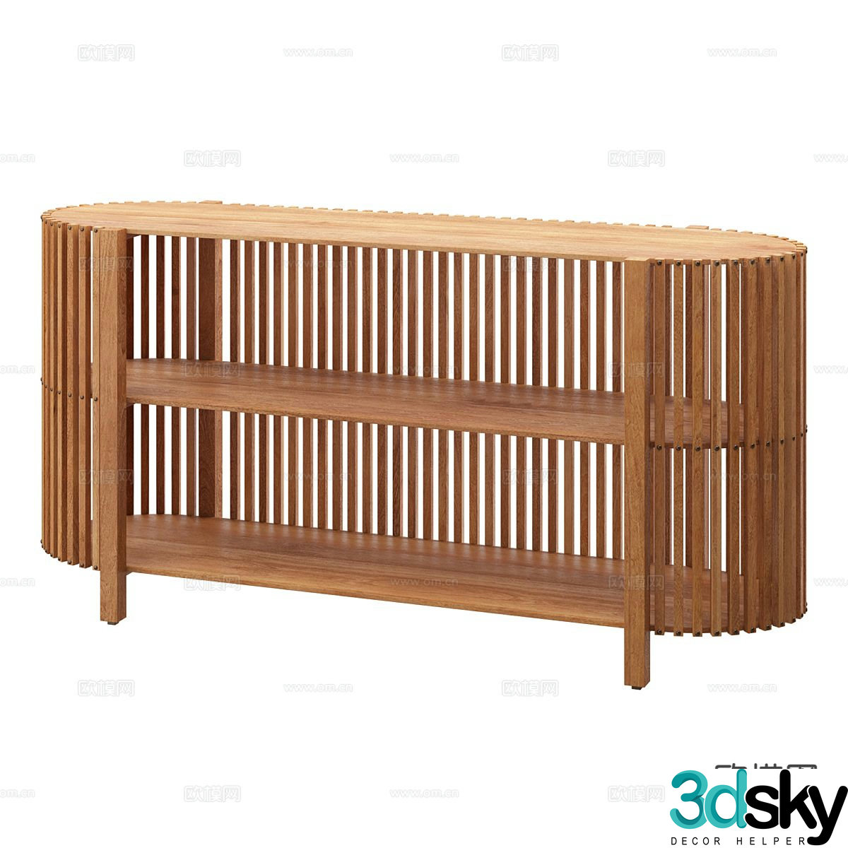 Nordic TV cabinet 3d model