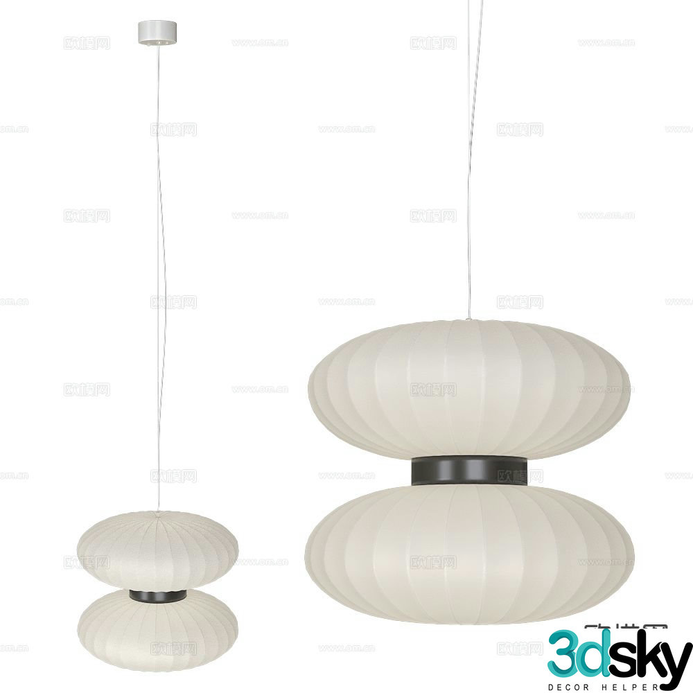 Markslojd bedside small chandelier 3d model