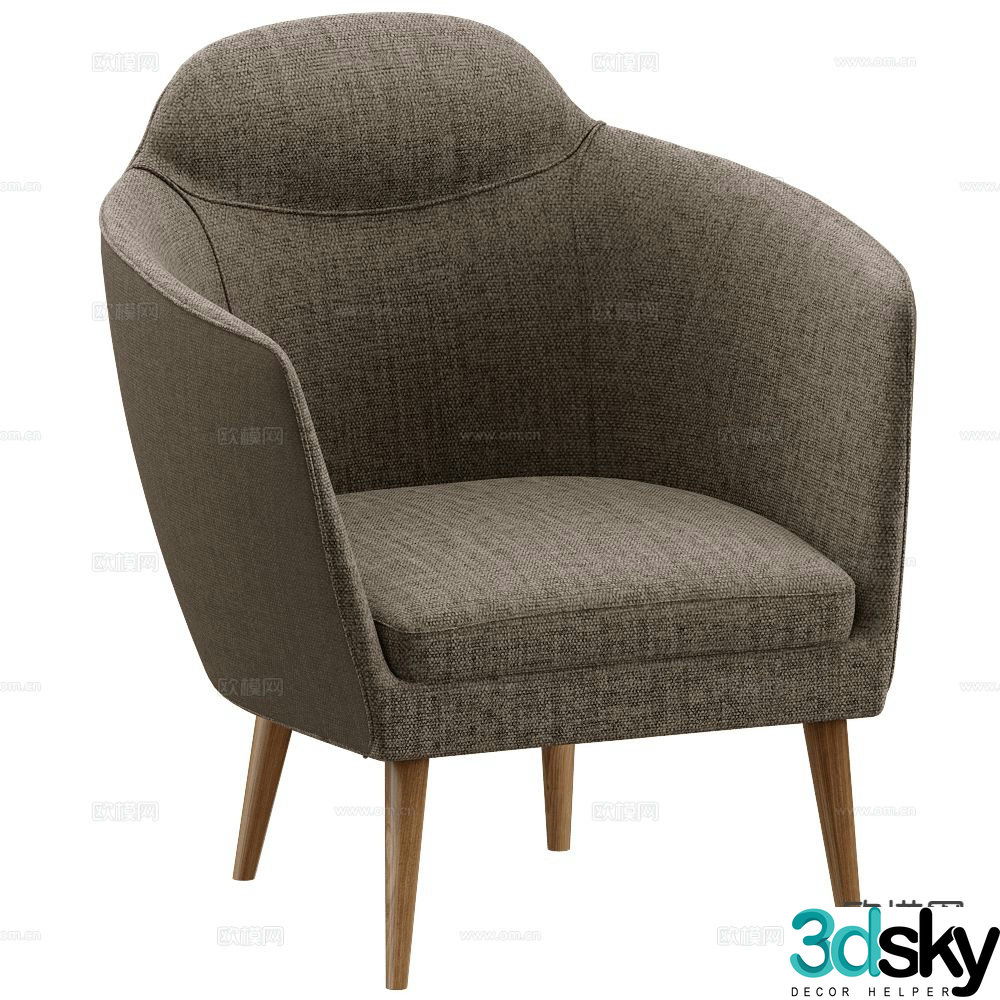 Innova chair sofa chair leisure chair 3d model