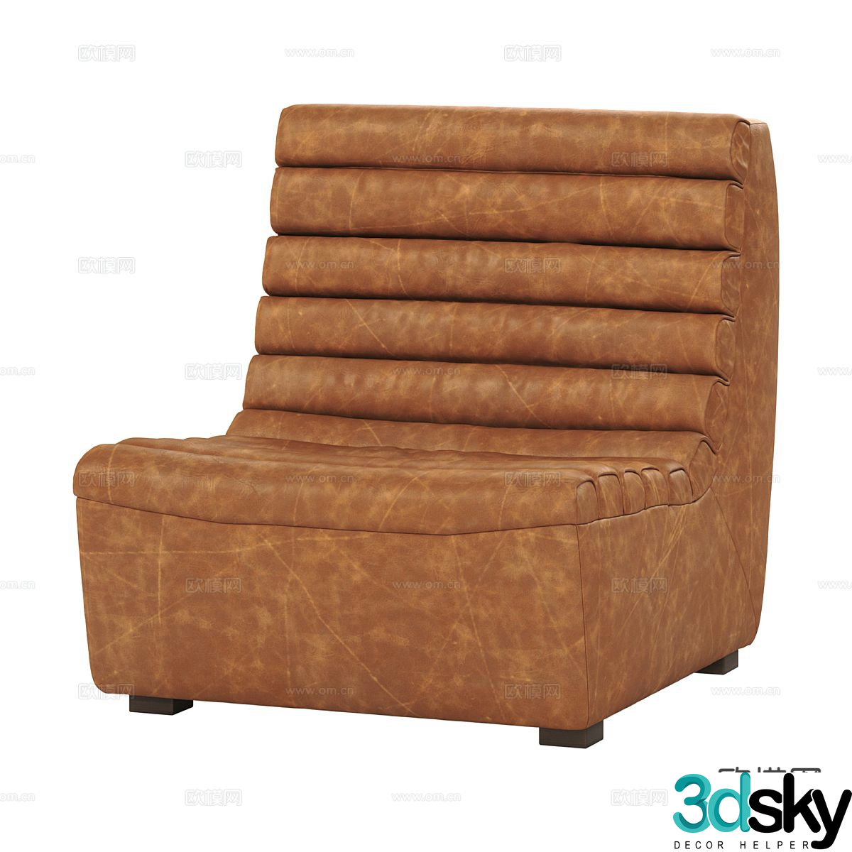 Modern leisure sofa 3d model