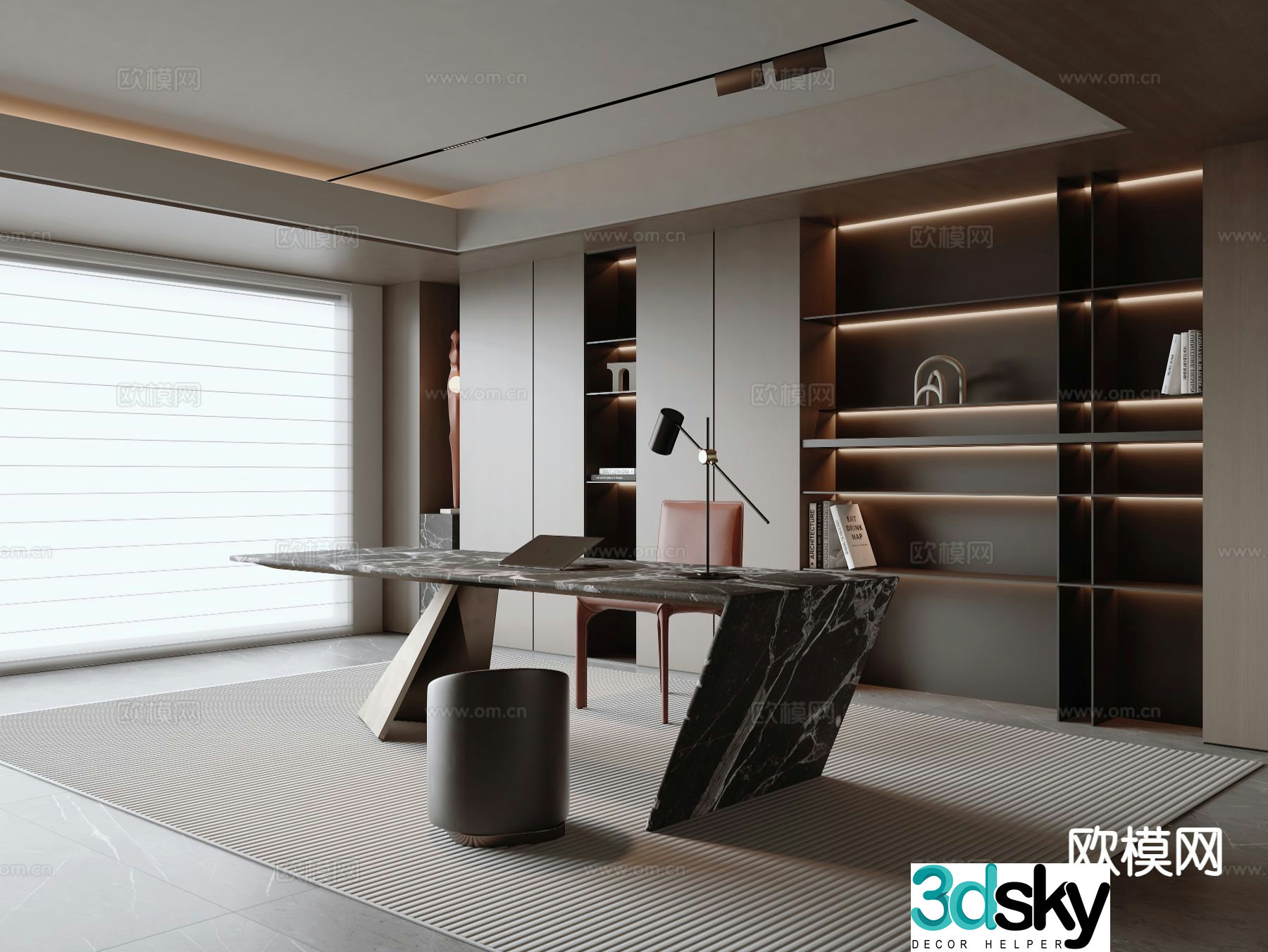 Italian study 3D model