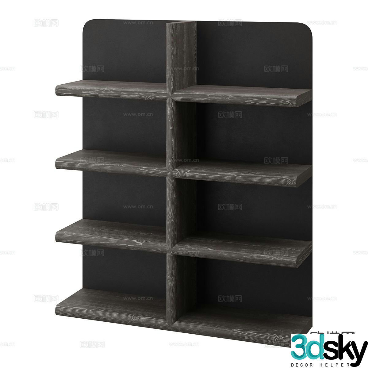 Nordic display cabinet 3d model