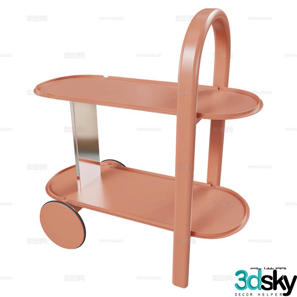 Systemtronic side table corner table table table 3d model