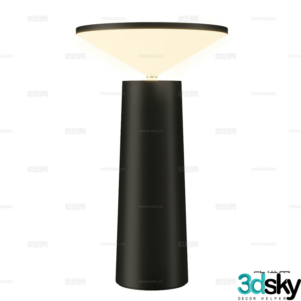 LedsC4 minimalist desk lamp 3d model