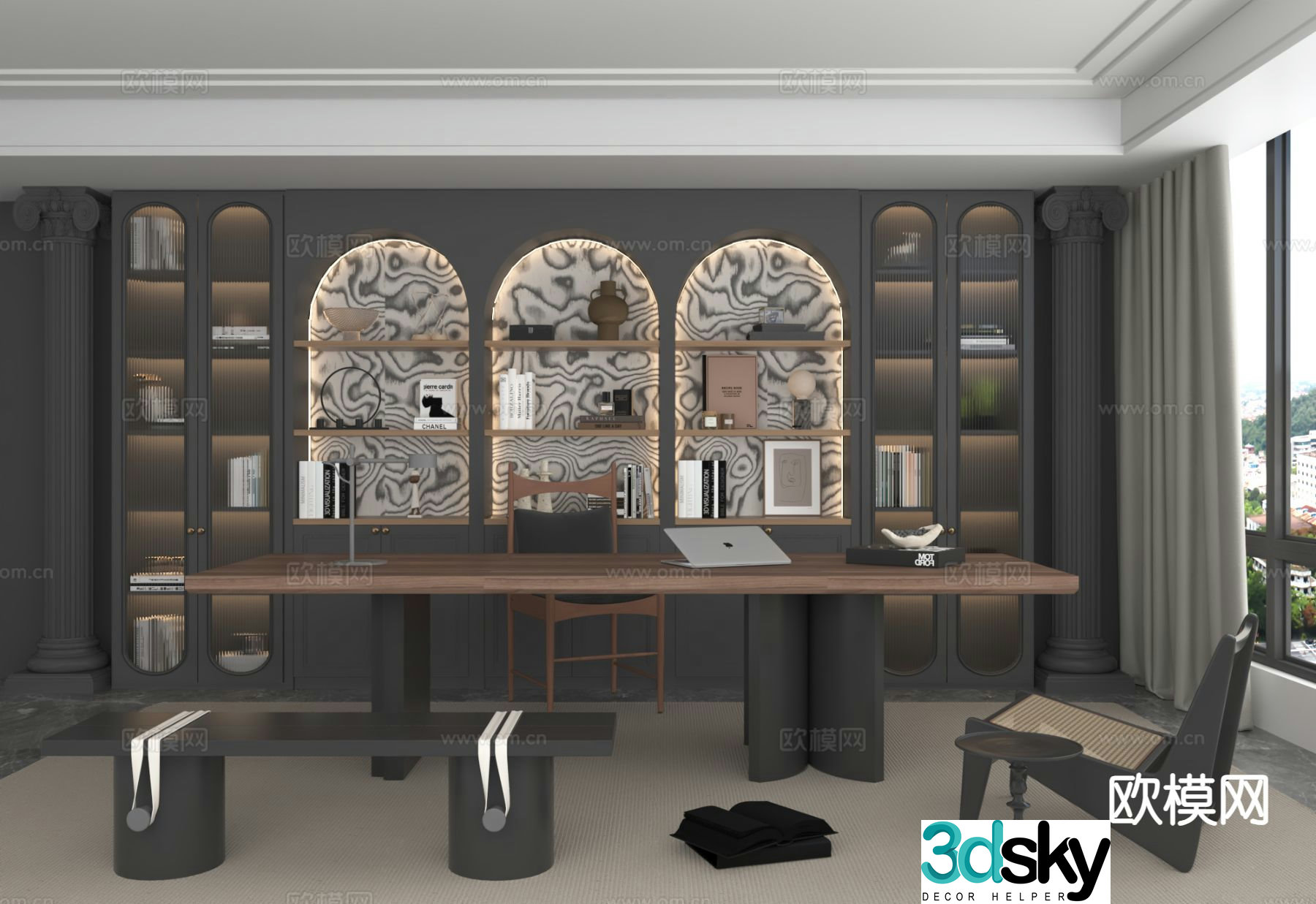 Medieval style study 3D model