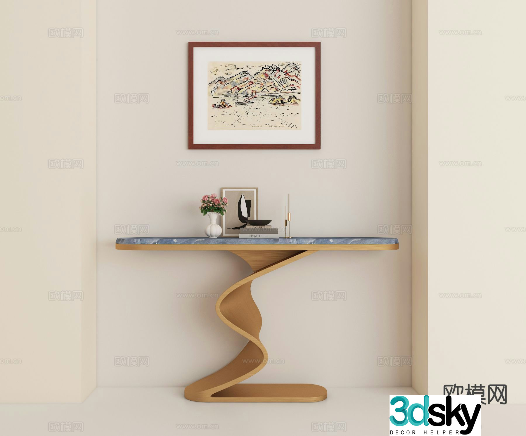 Modern Duanjingdai 3D model