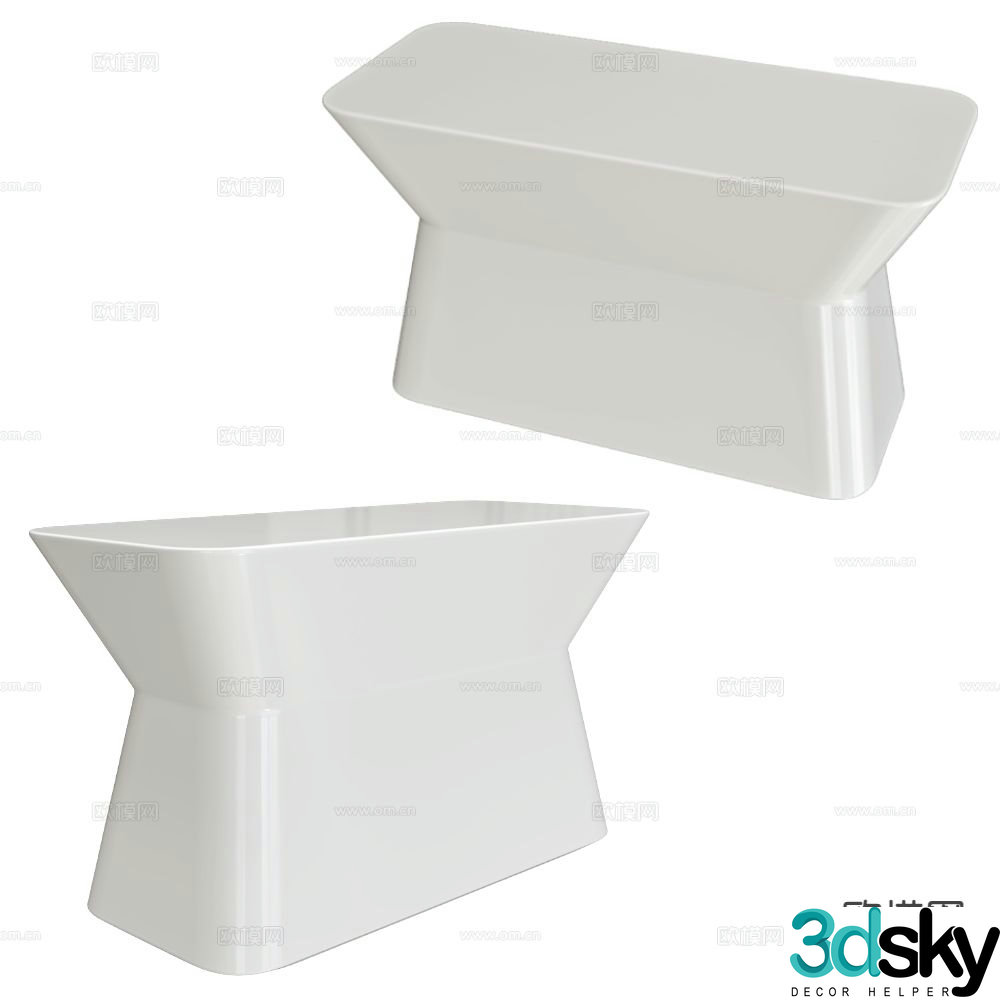 Serralunga coffee table 3d model