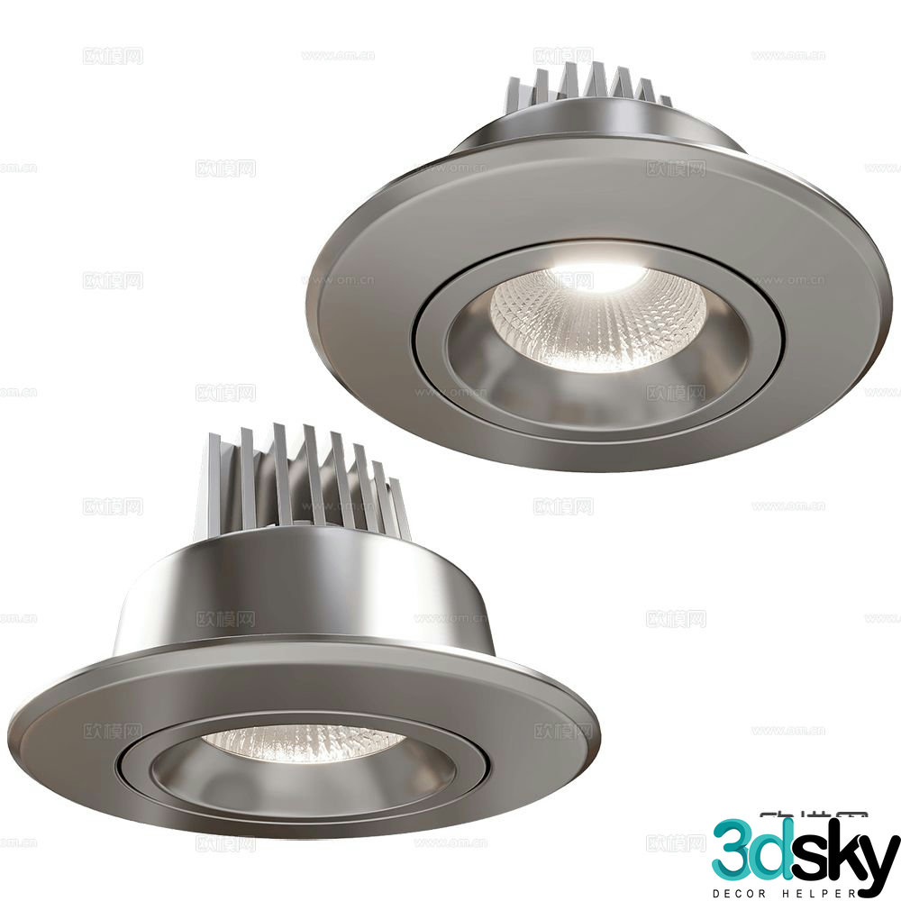 Maxlight downlight spotlight track light 3d model