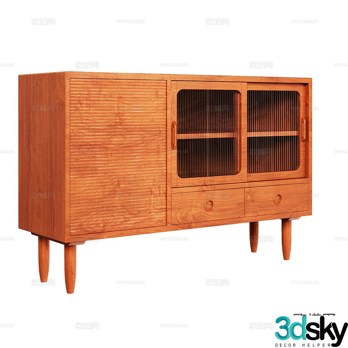 Nordic sideboard 3d model