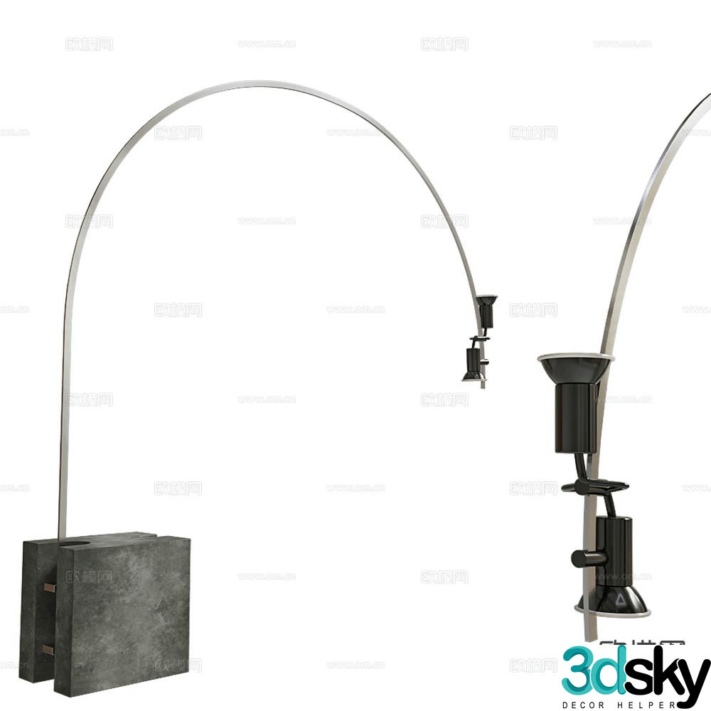 axis71 floor lamp 3d model