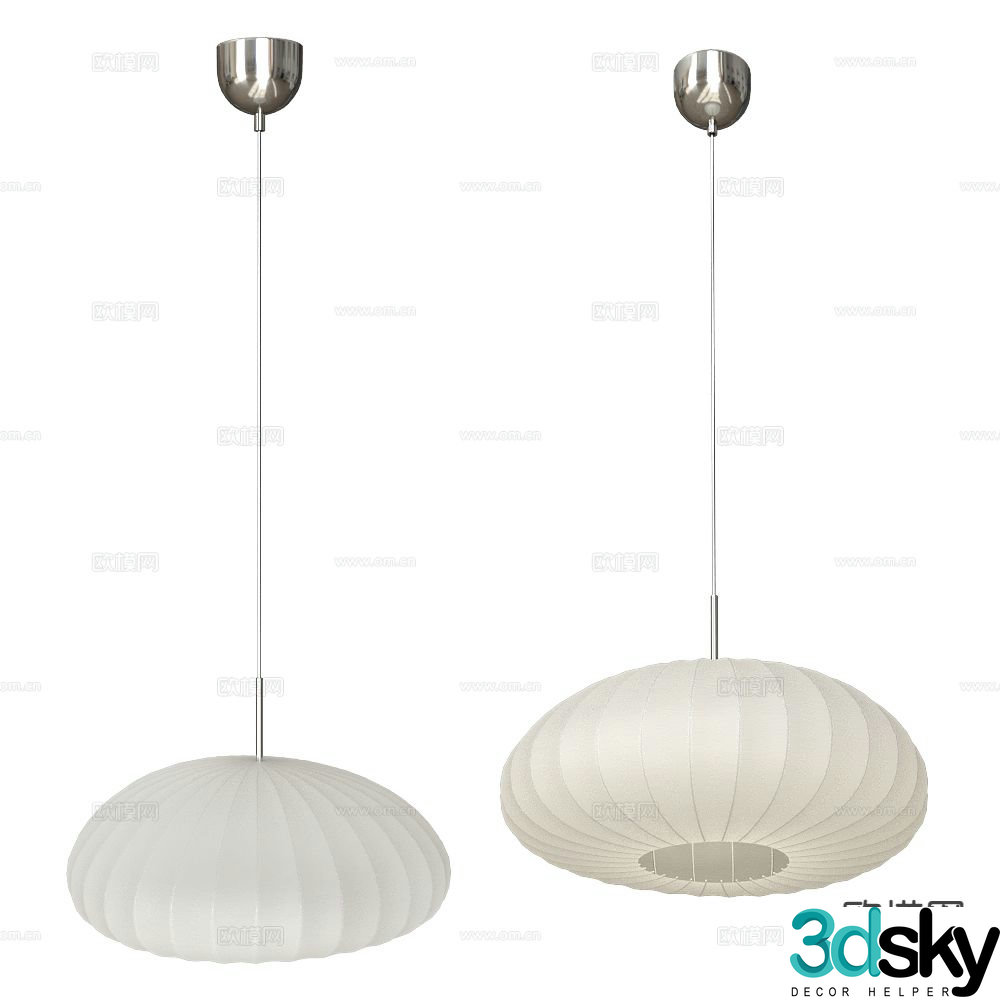 Markslojd art chandelier 3d model