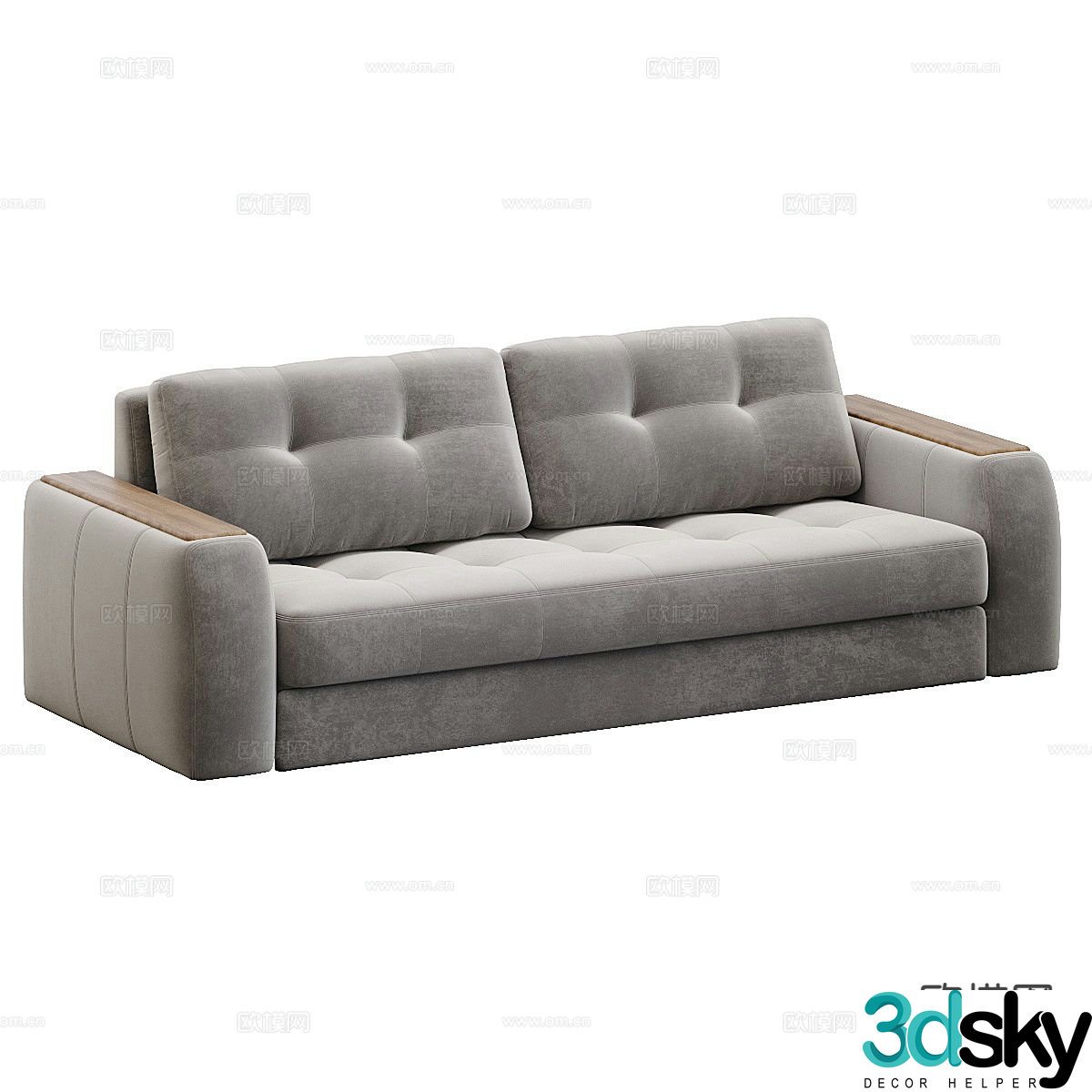 Modern love sofa 3d model