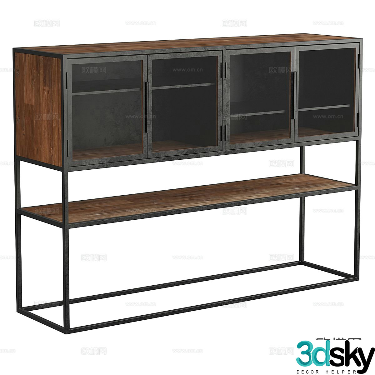 Nordic sideboard 3d model