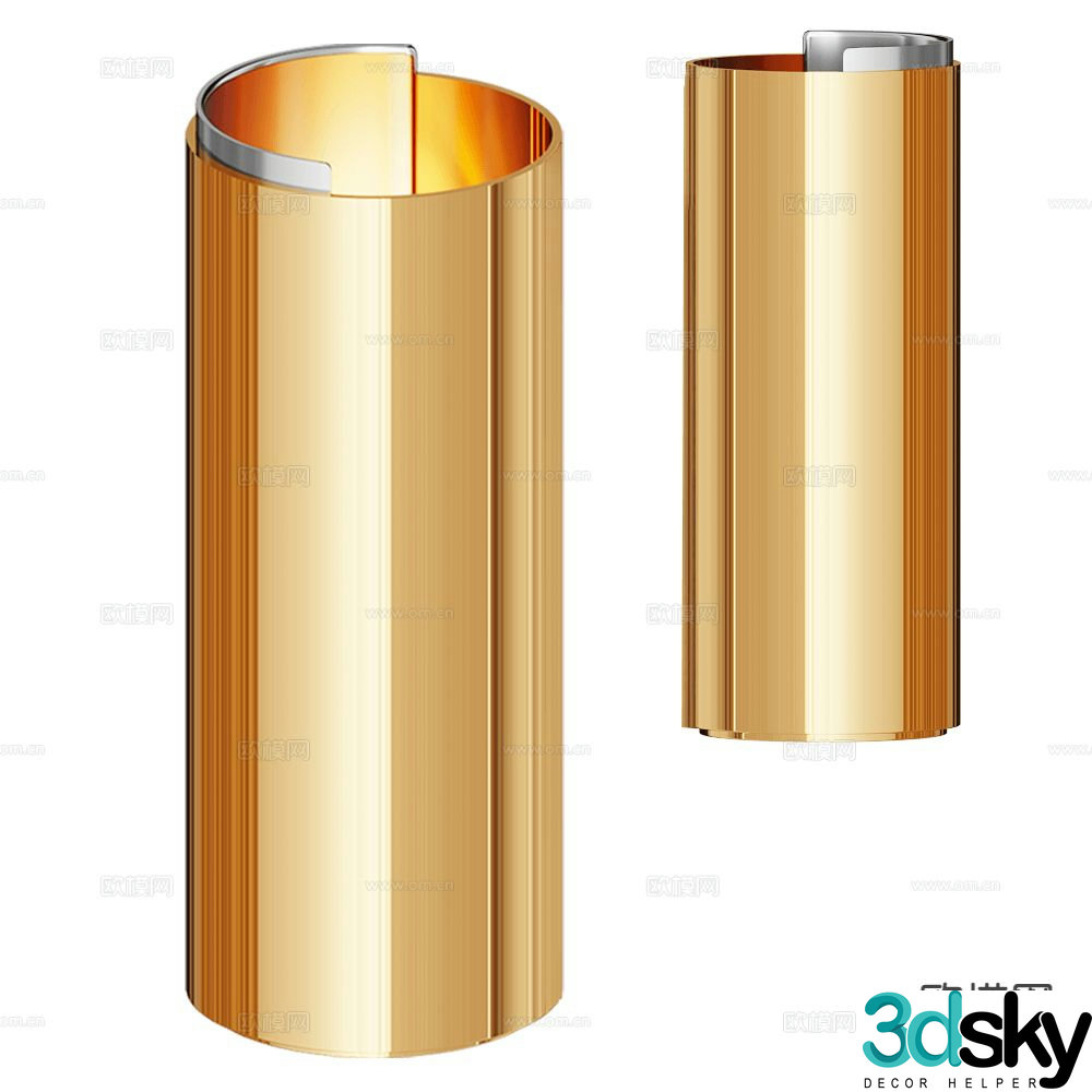 axis71 light luxury wall lamp 3D model