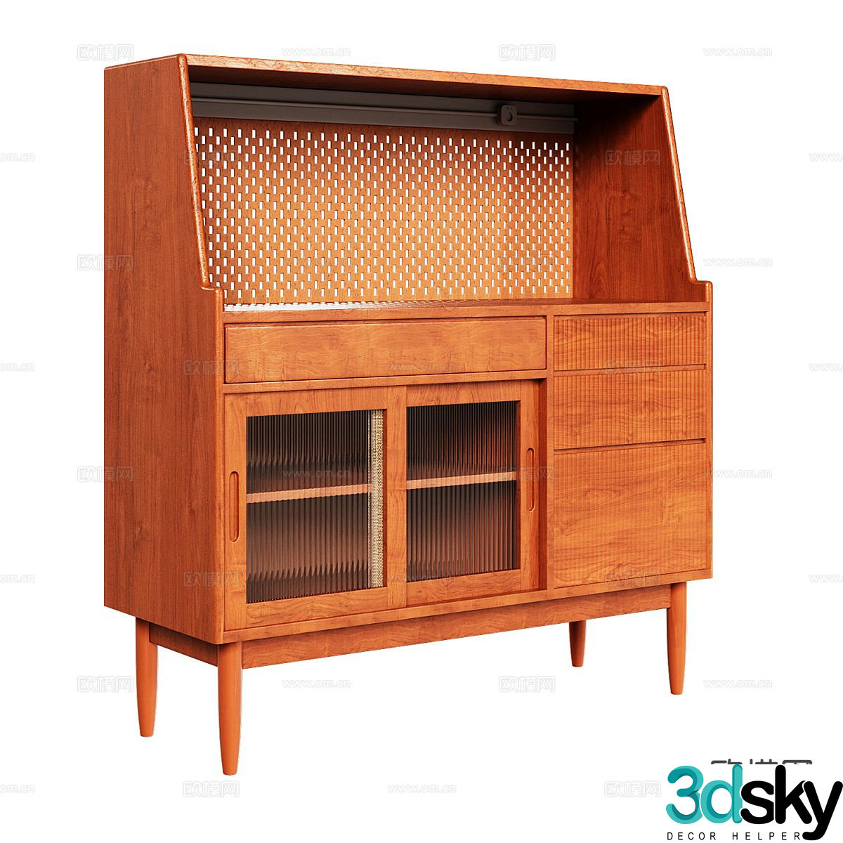 Nordic sideboard 3d model
