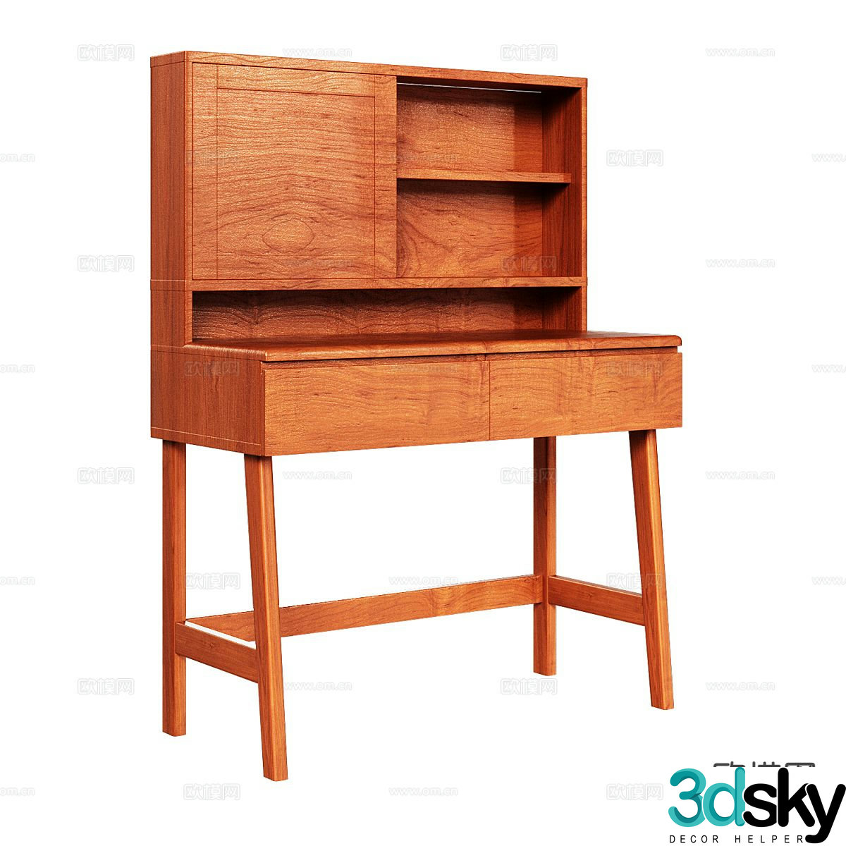 Nordic dressing table dressing table 3d model