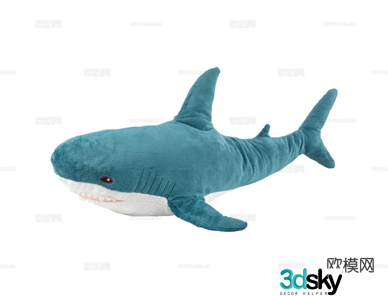 children toys dolls ragdoll shark toy 3d model
