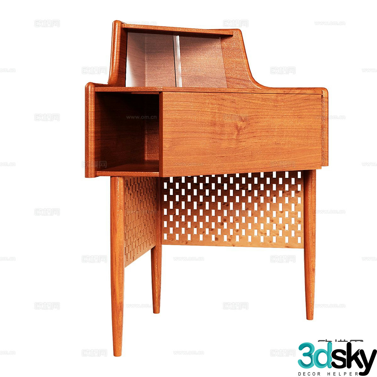 nordic dressing table 3d model