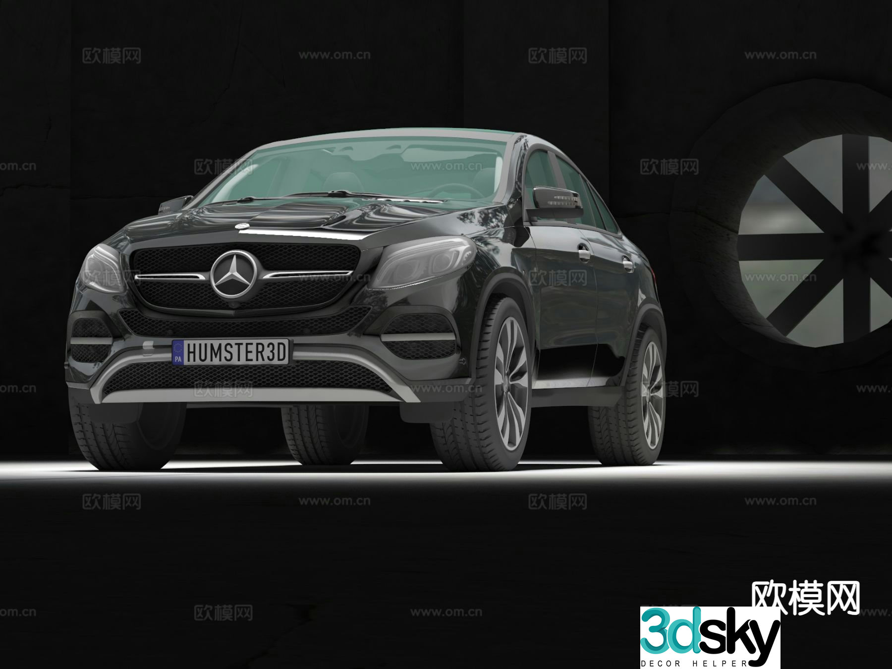 Mercedes Benz car 3d model