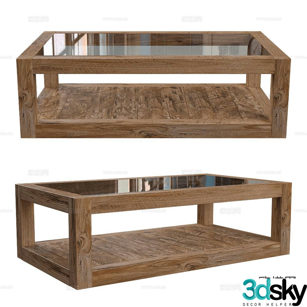 Bemondi coffee table 3d model