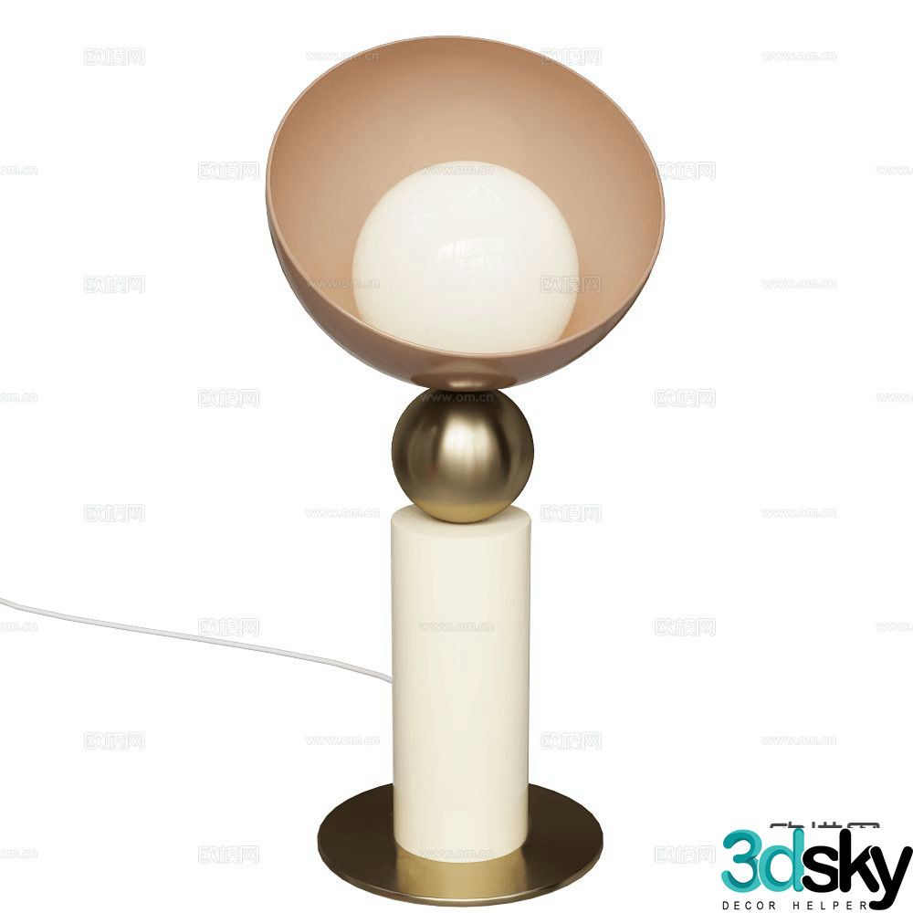 Italamp desk lamp 3d model