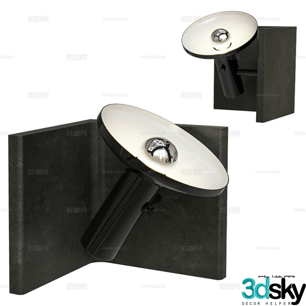 Axis71 desk lamp 3d model