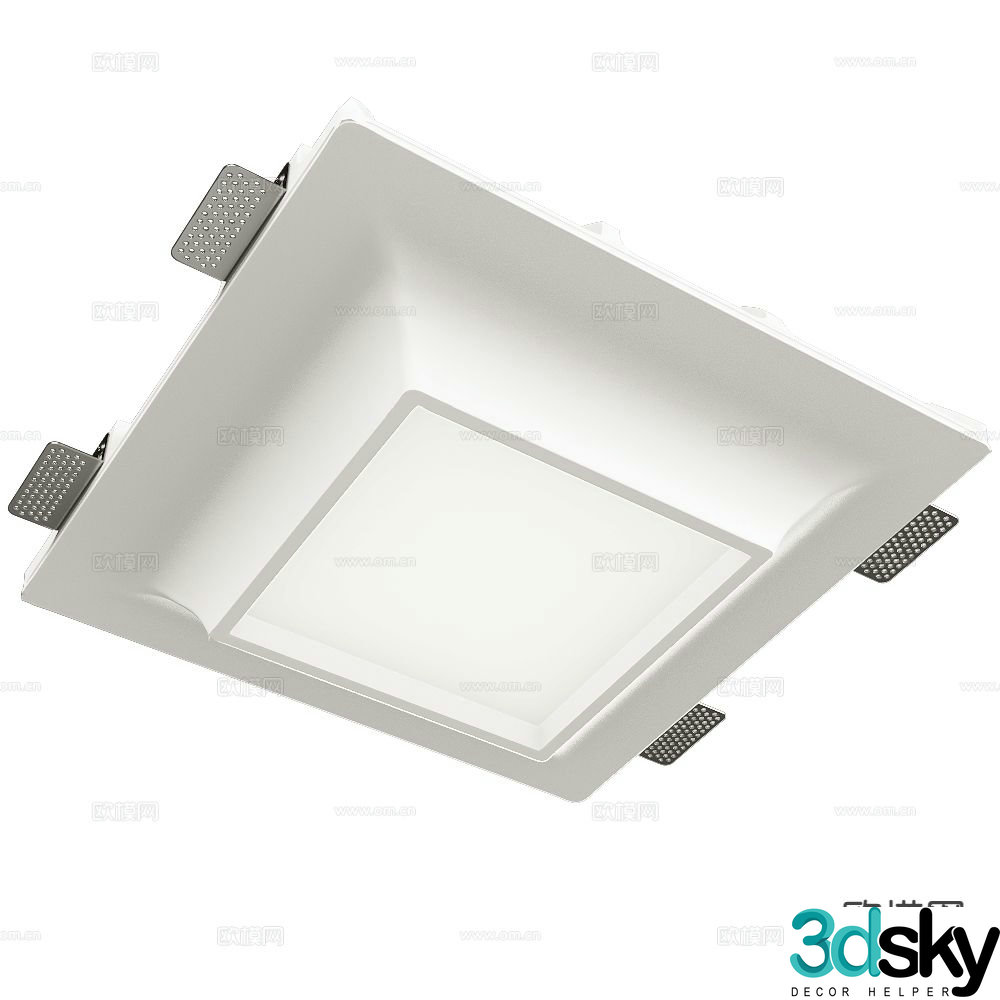 Zenit STP ceiling lamp 3d model