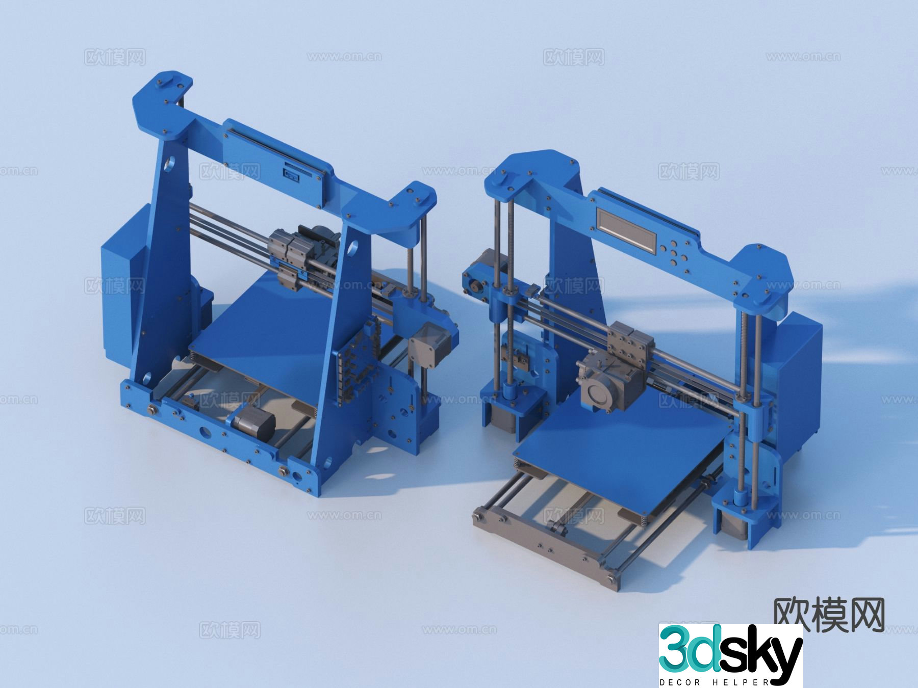 Mechanical machine tools machine equipment 3d model