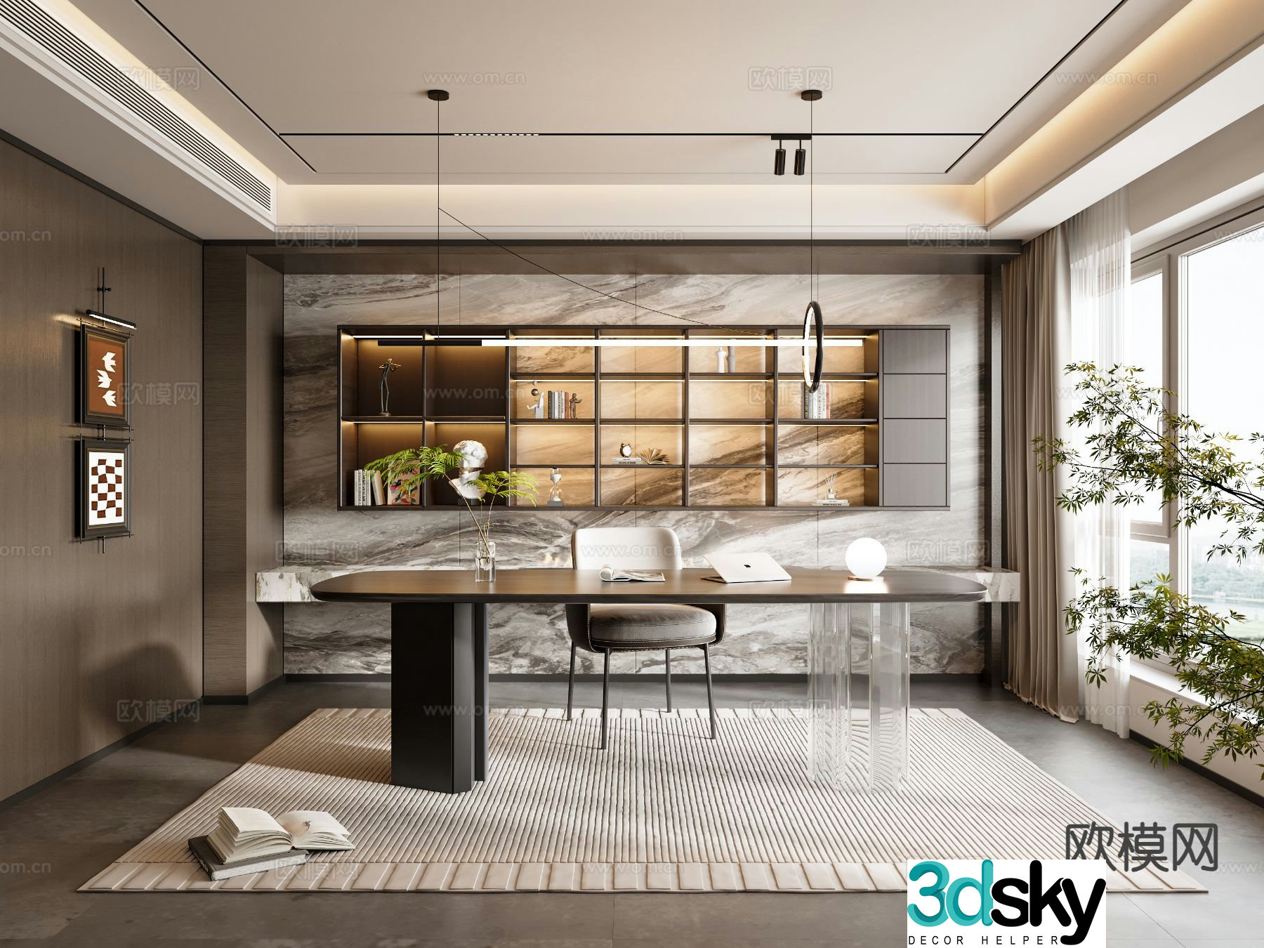 Italian study 3D model