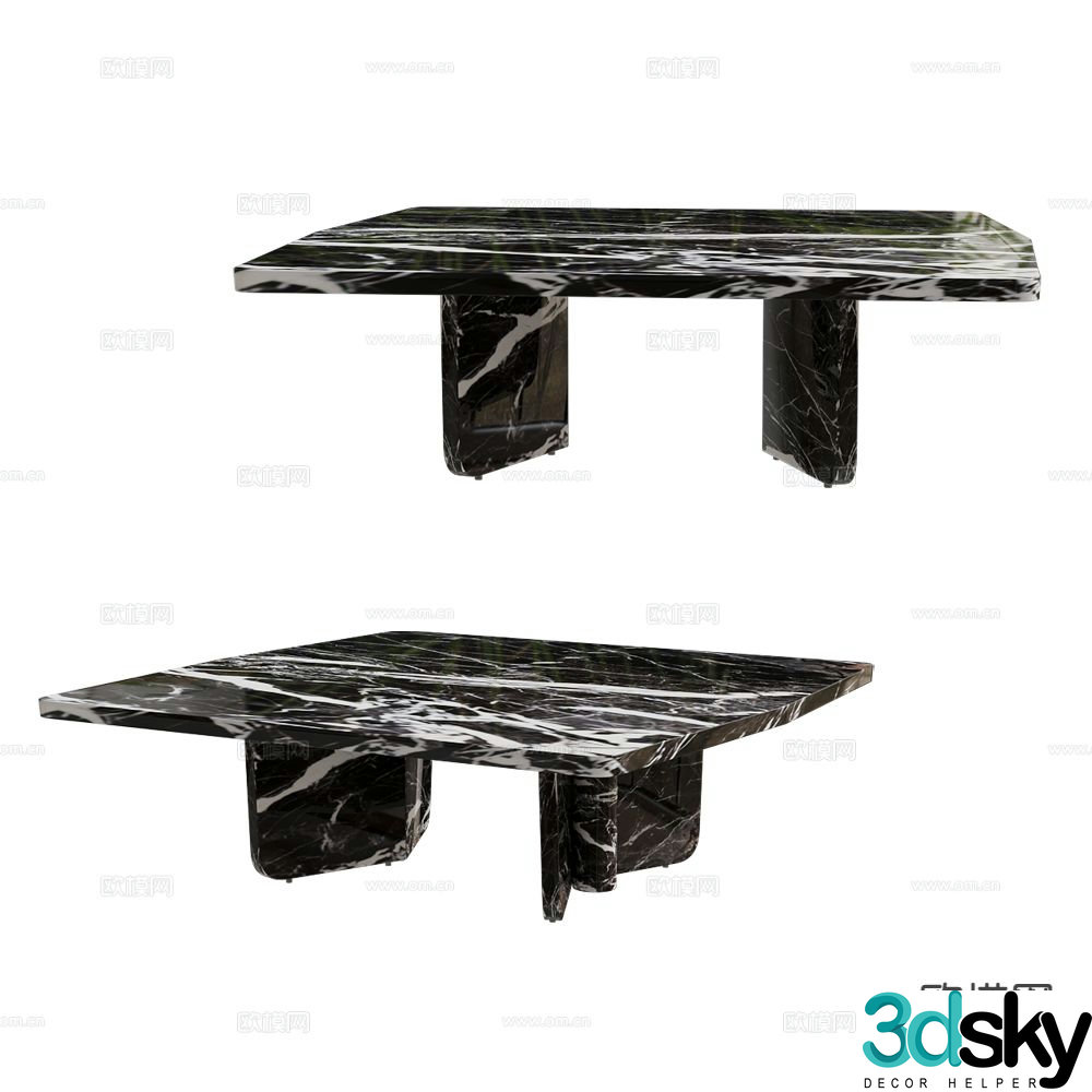 BAXTER coffee table 3d model